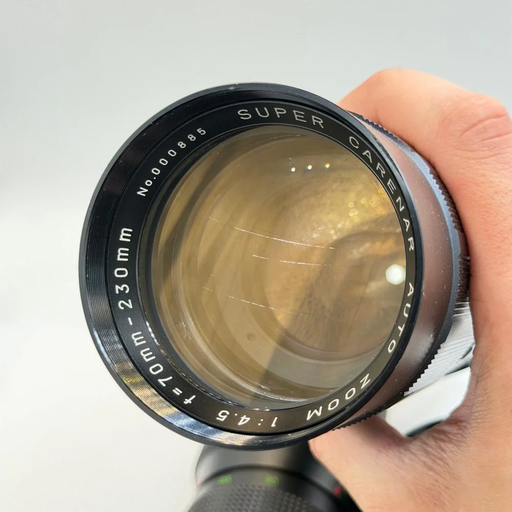 Vintage Telephoto Lens Lot Super Carenar 70-230mm Bushnell 90-230mm As-Is Repair